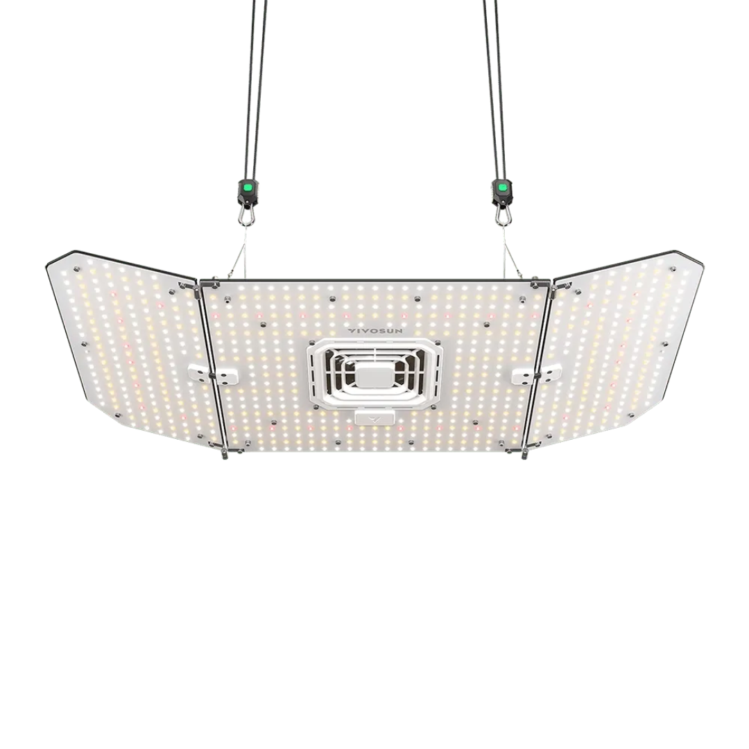 Vivosun AeroLight Wing AW200SE Full Spectrum LED Grow Light 200W, with Integrated Circulation Fan, Compatible with APP, 4 x 2 Ft. Coverage