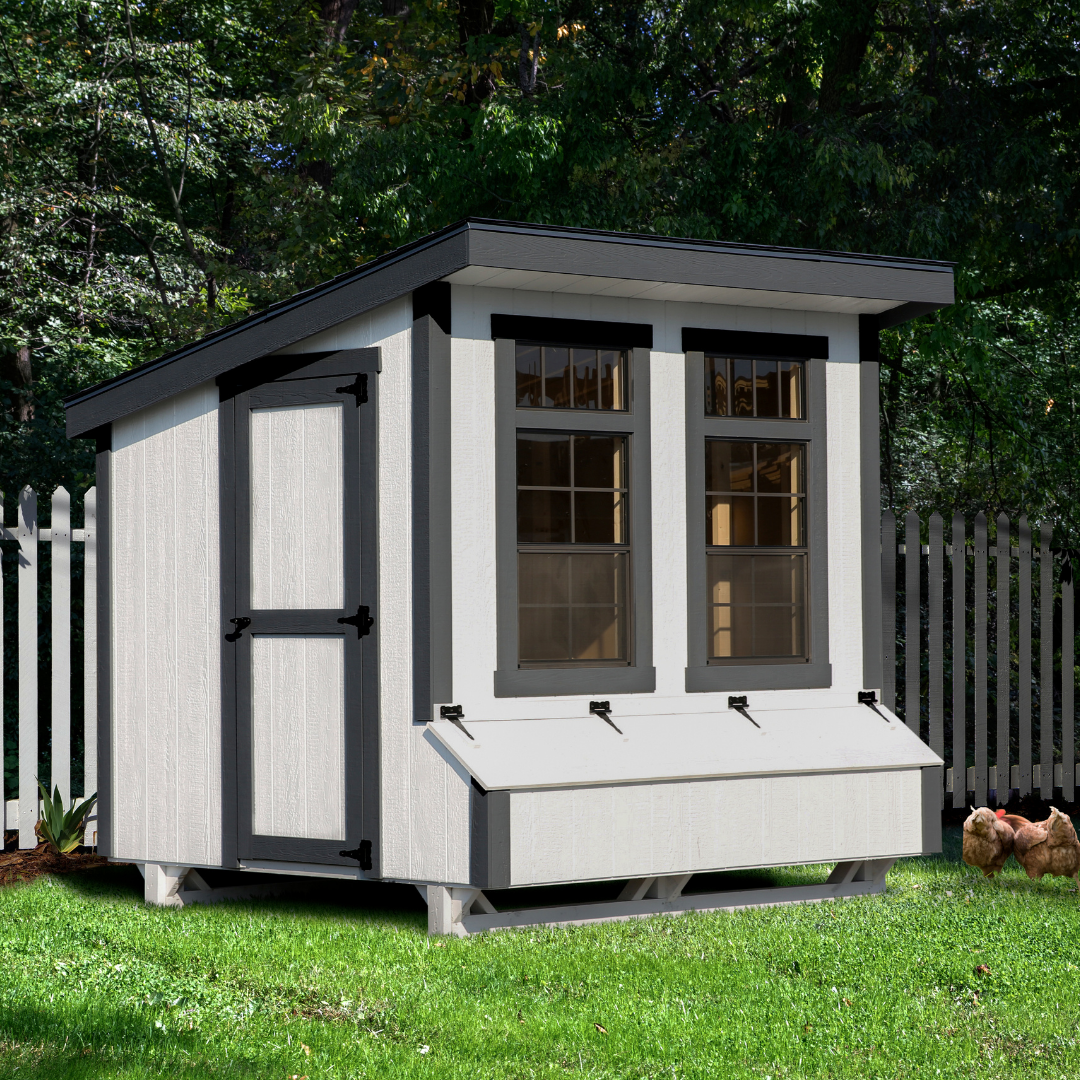 Bird-in-Hand 7×8 Lean-To Chicken Coop