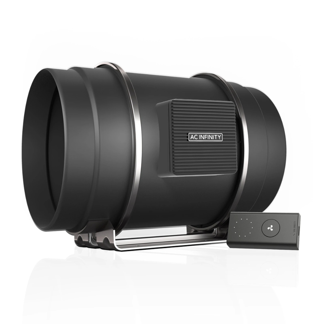 AC Infinity CLOUDLINE S8, Quiet Inline Fan 8" with Speed Controller