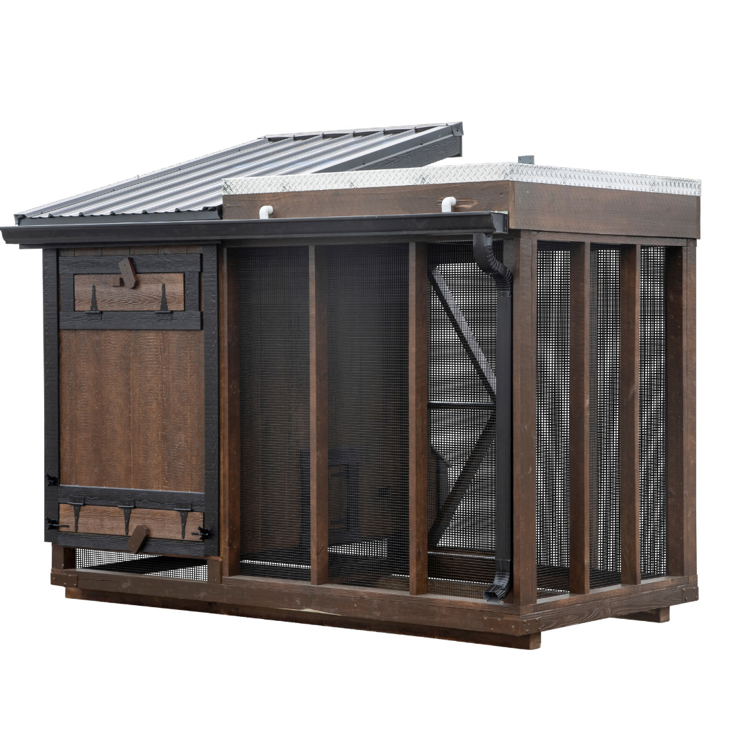 Bird in Hand 5×10 Lean-To Combination Chicken Coop
