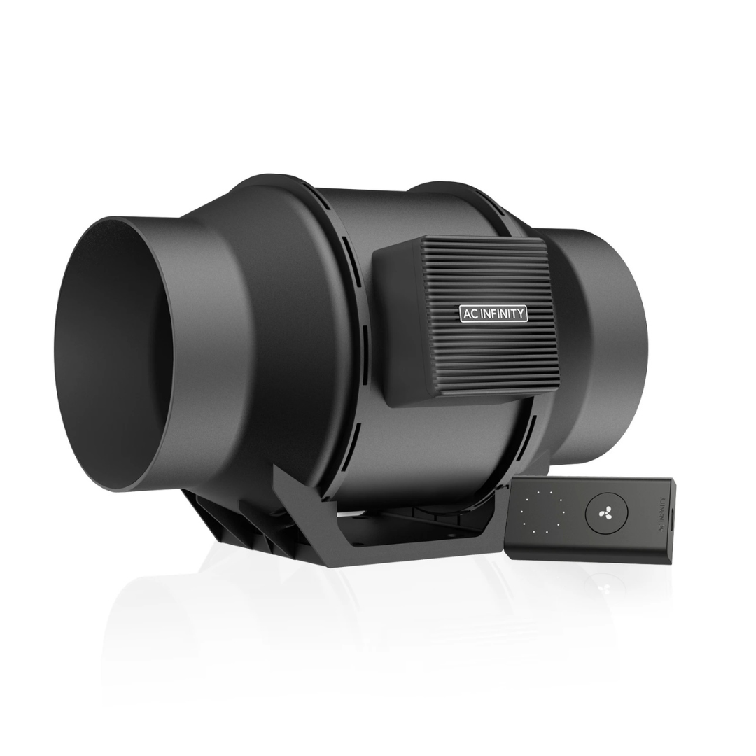 AC Infinity CLOUDLINE A6, Quiet Inline Fan 6" with Speed Controller