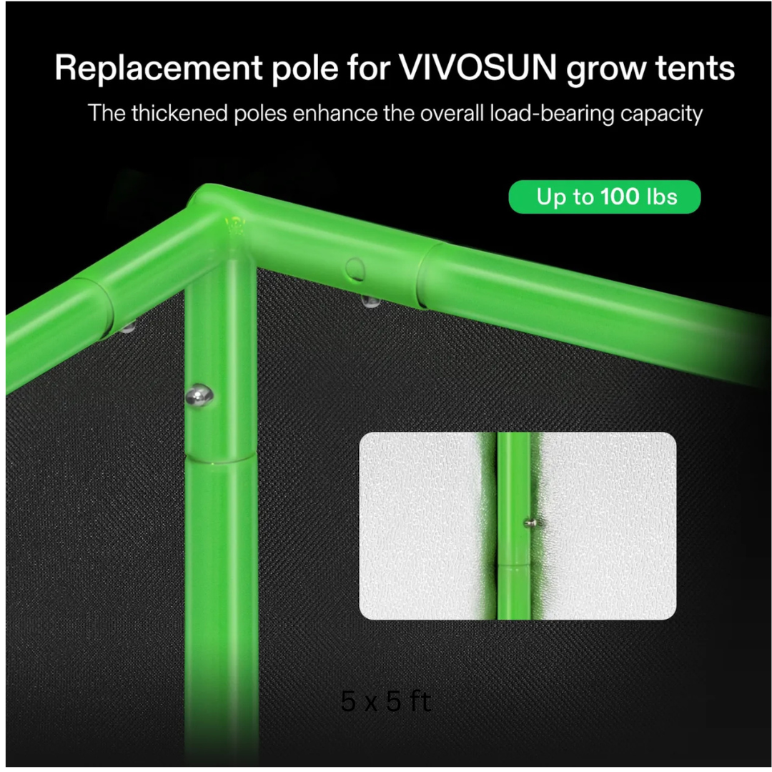 Vivosun Grow Tent Corner Only for Vivosun Grow Tents, 2 Pieces