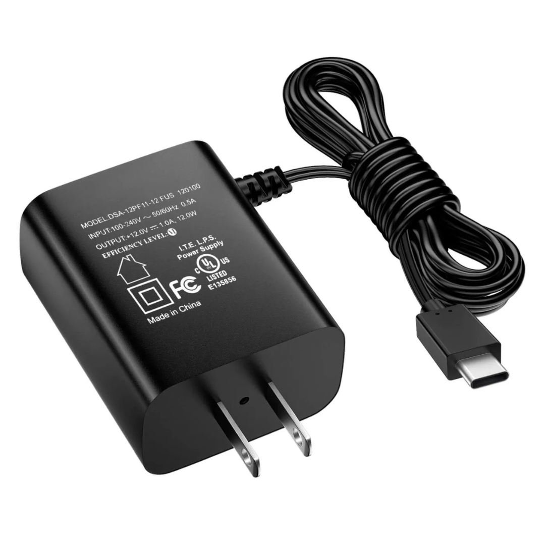 Vivosun 12V Adapter for GrowHub E42A Controller, Power Adapter with USB Type-C Connector