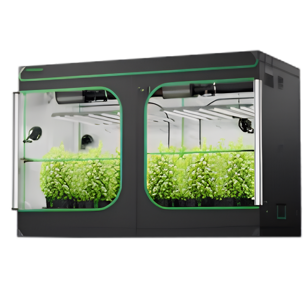 Vivosun Smart Grow Tent Kit PRO 10x5 Indoor Grow System with 2-in-1 Tunable Spectrum LED Light, Smart GrowHub Automation, Efficient Ventilation & 360° Airflow, 2000D Mylar Tent 120"x60"x80"