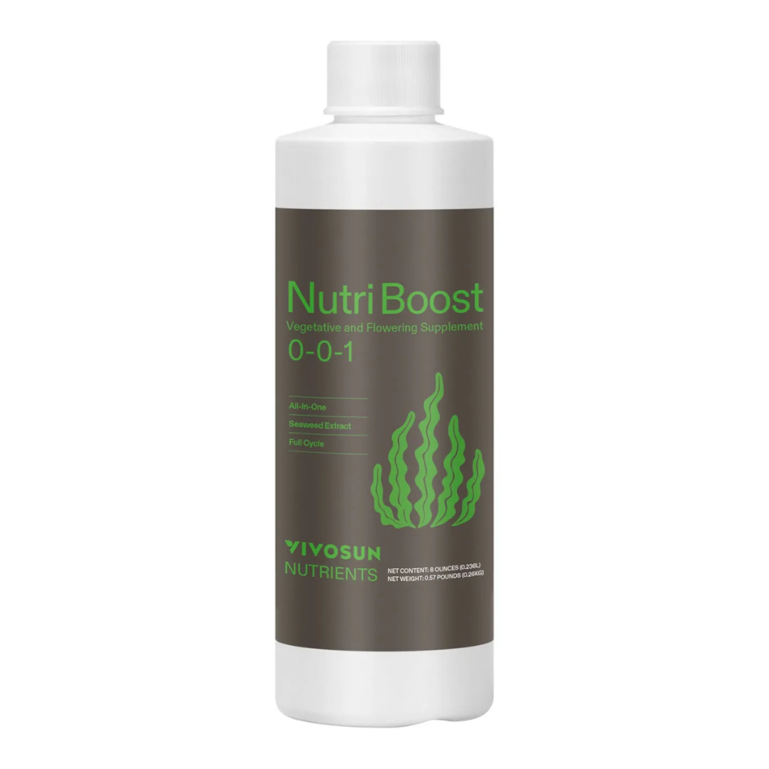 Vivosun NutriBoost (0-0-1), All-Purpose Liquid Fertilizer for All Growing Stages, 8oz