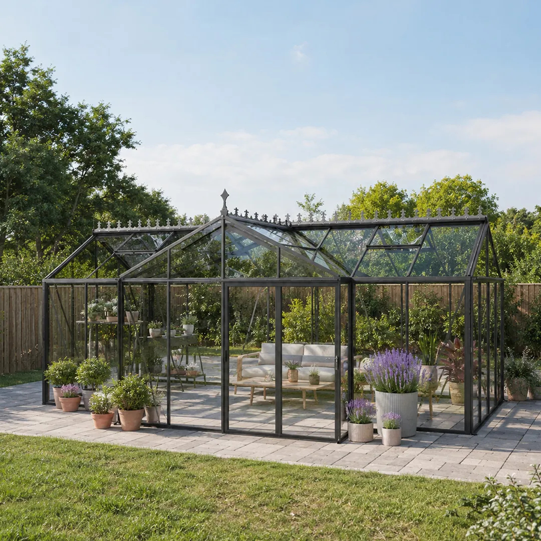YourGreenhouses Scandiglas T-Shape Orangerie