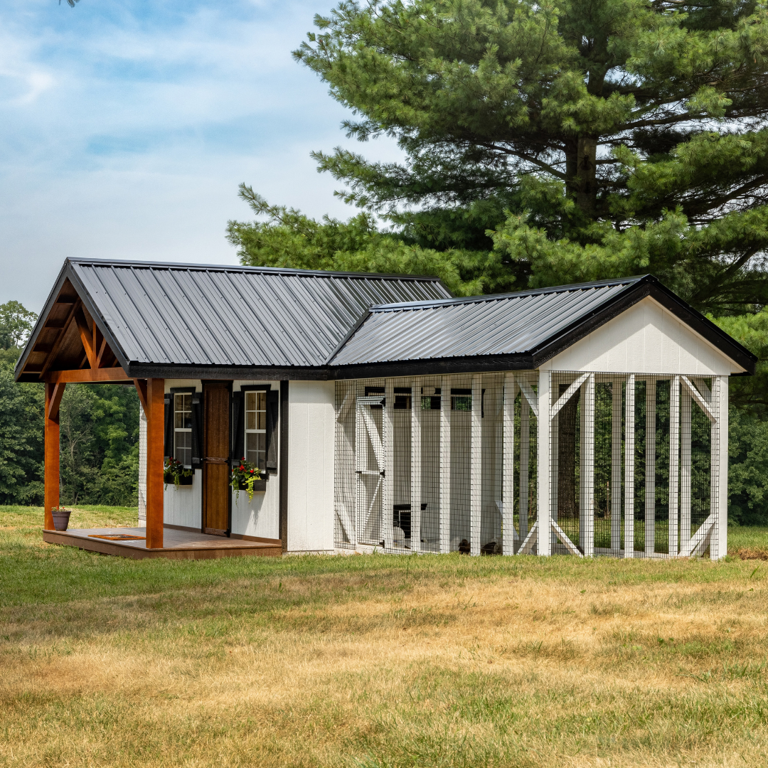 Bird in Hand 11×34 A-Frame Combination Chicken Coop