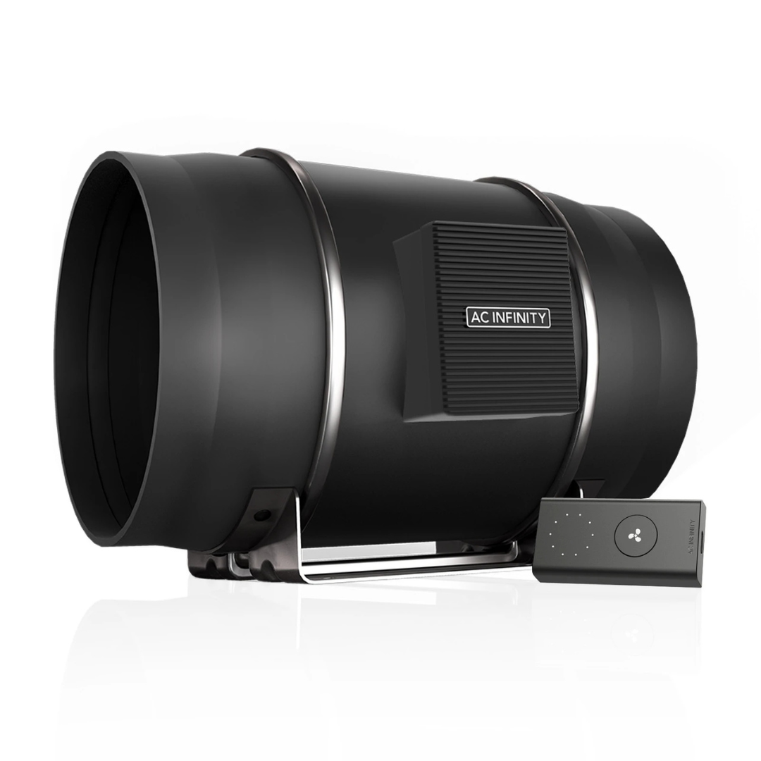 AC Infinity CLOUDLINE S10, Quiet Inline Fan 10" with Speed Controller