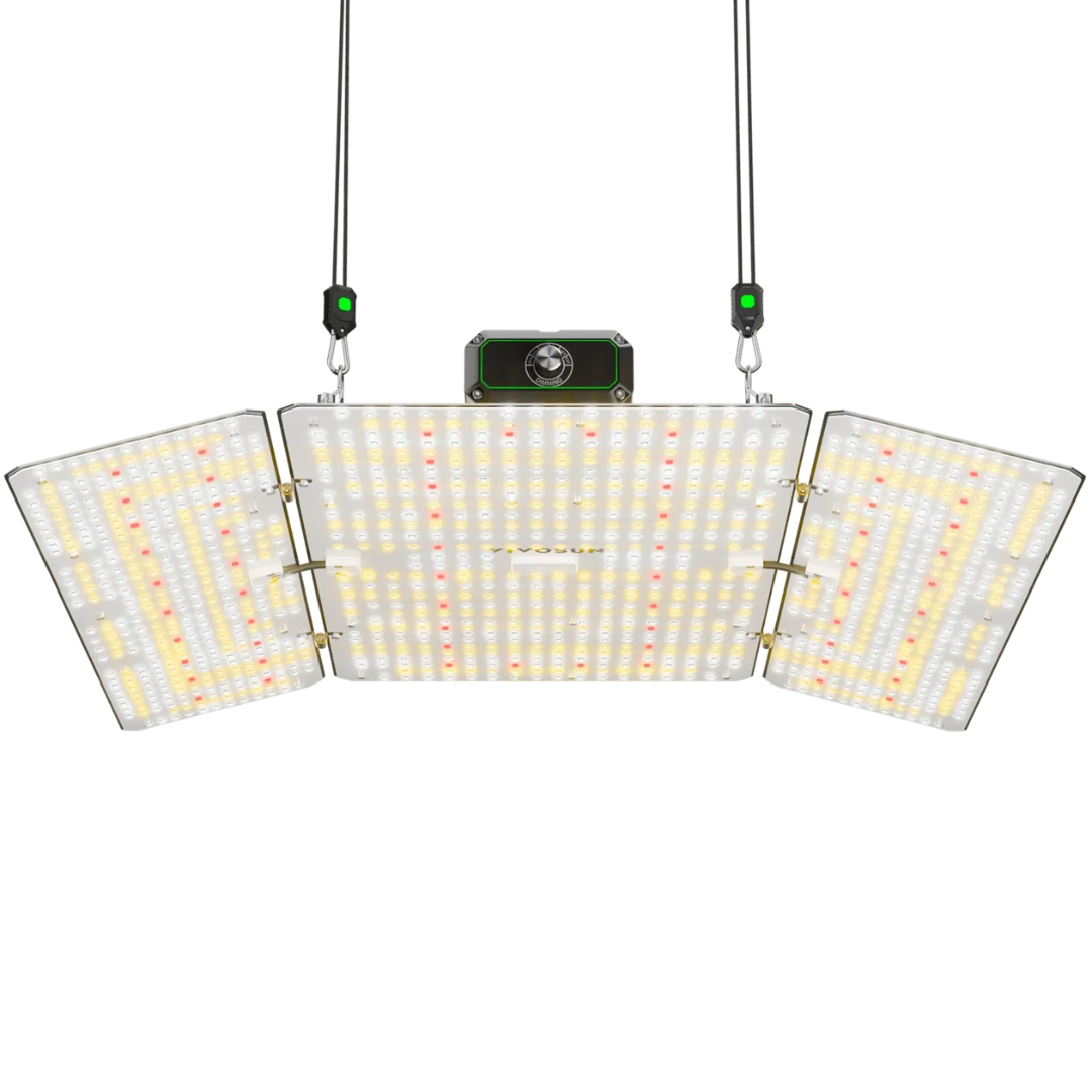 Vivosun LumaLight 400W LED Grow Light, Full Spectrum Plant Light, Smart Dimmable & High PPFD for Indoor Plants Seedling Vegetables Bloom