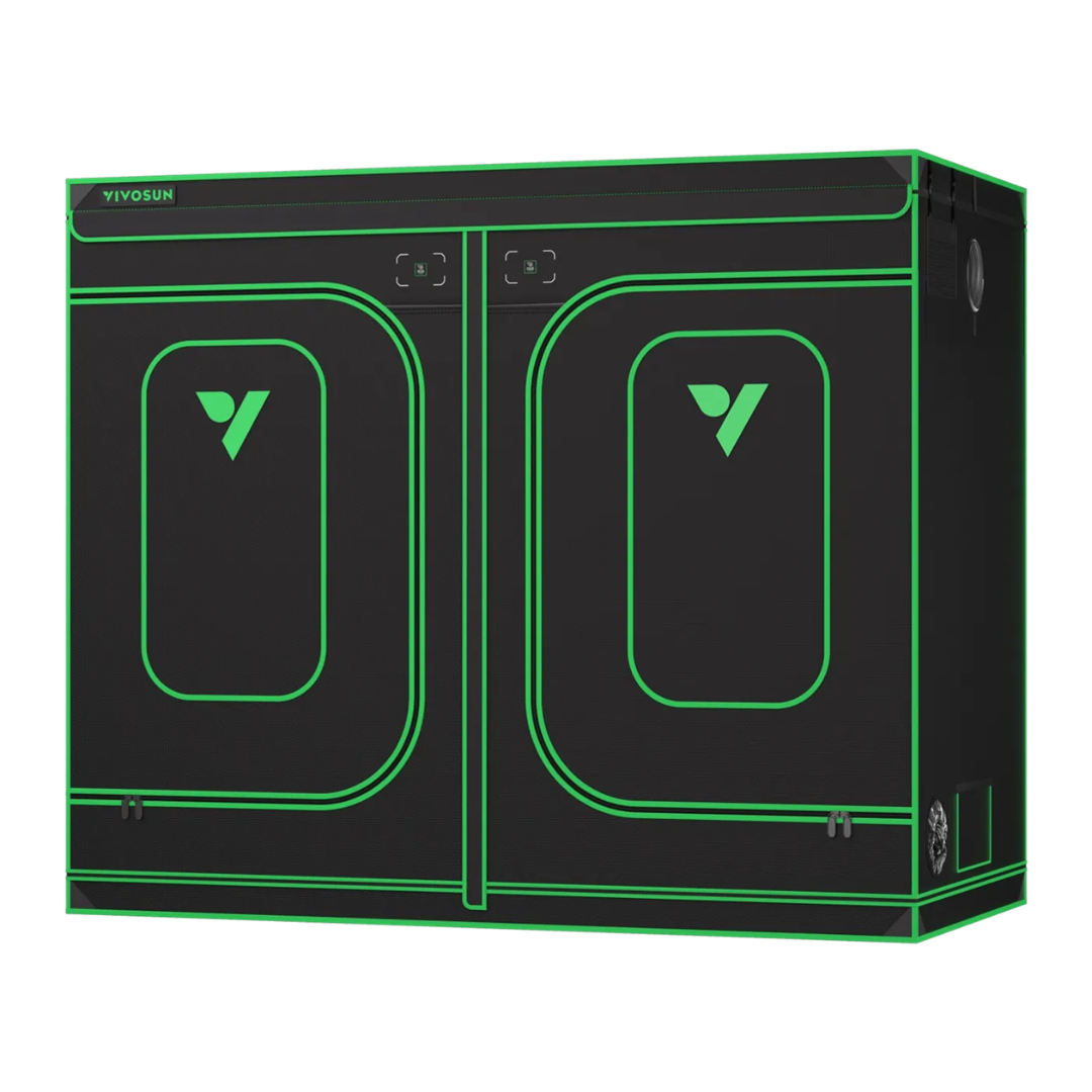 Vivosun Grow Tent Pro 4x8 P848, 8-16 Plants Use, Large Front Window, 48″ x 96″ x 80″, For Indoor Plants Growing