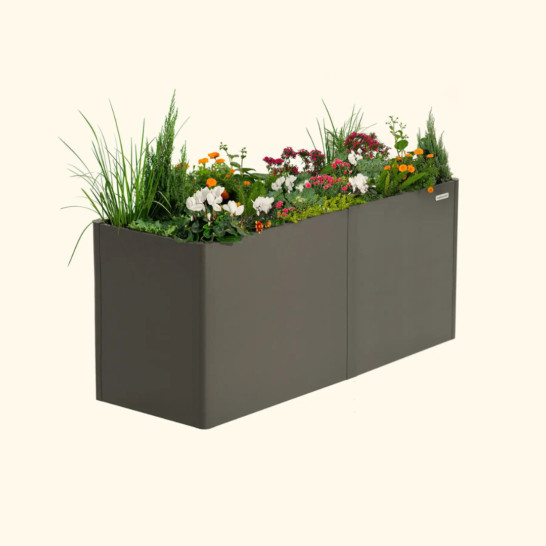 Vego 32" Extra Tall Modern Pro 27" x 83" Metal Raised Garden Bed