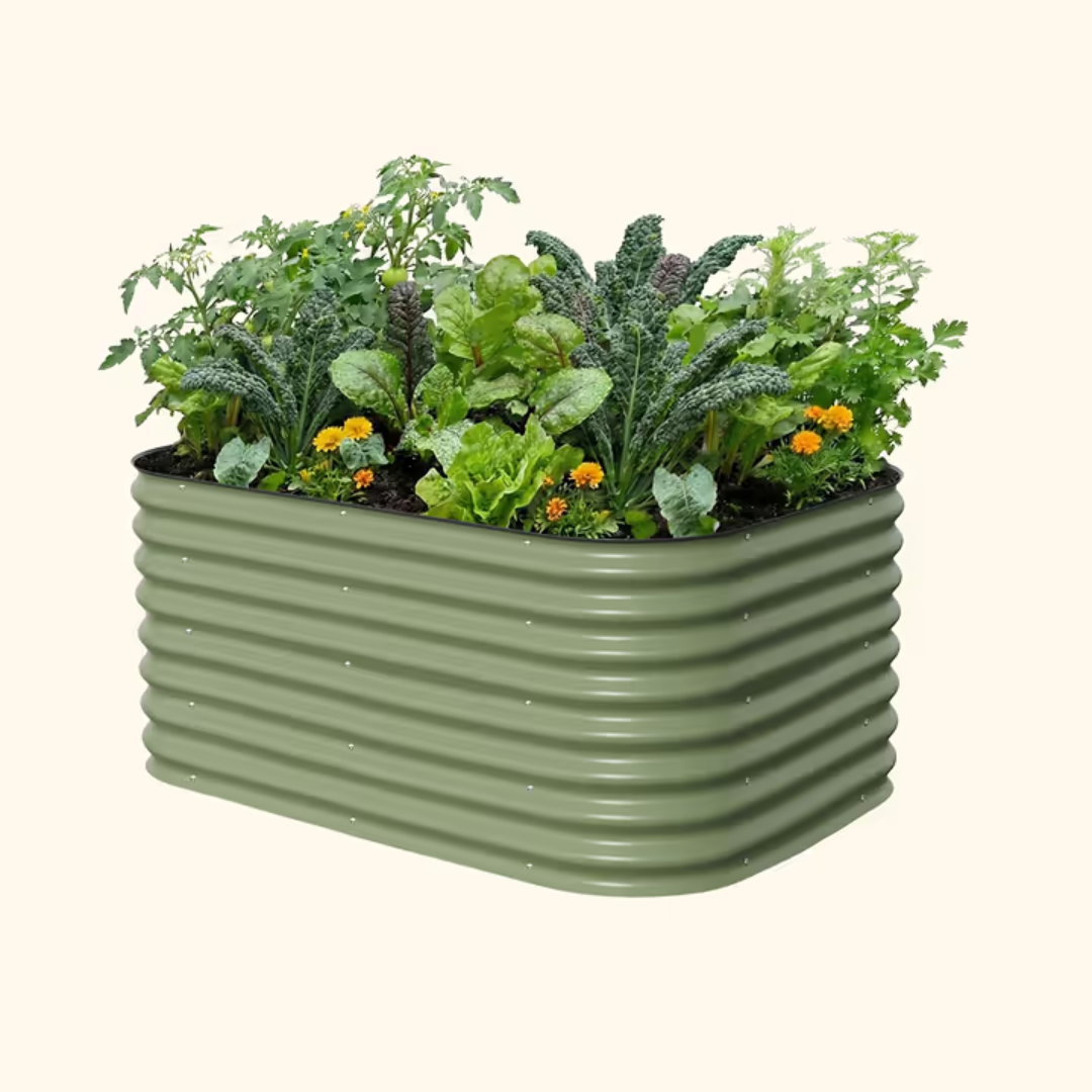 Vego 26" Tall 6 In 1 Medium Modular Metal Raised Garden Bed Kit