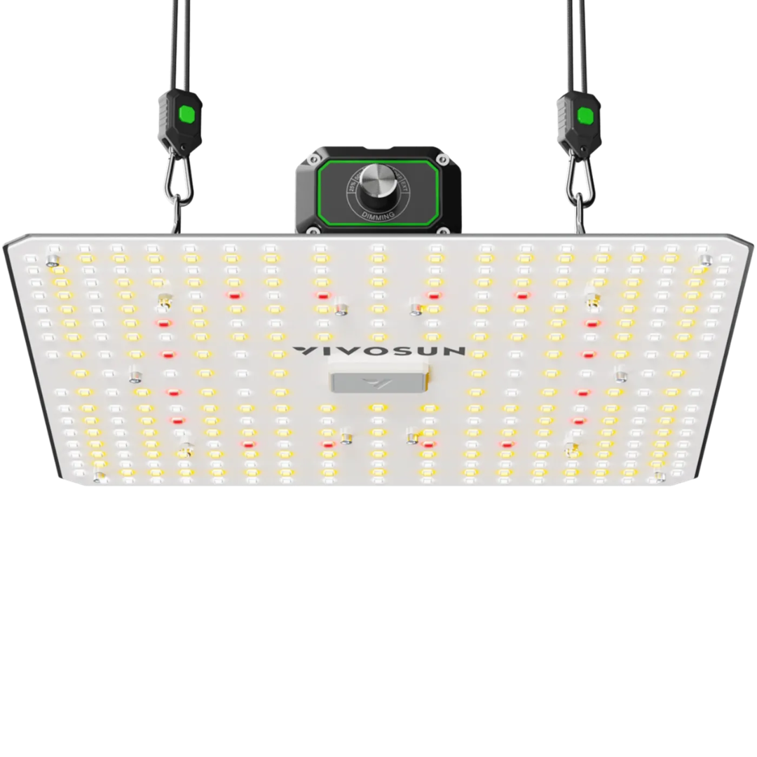 Vivosun LumaLight 100W LED Grow Light, Full Spectrum Plant Light, Smart Dimmable & High PPFD for Indoor Plants Seedling Vegetables Bloom