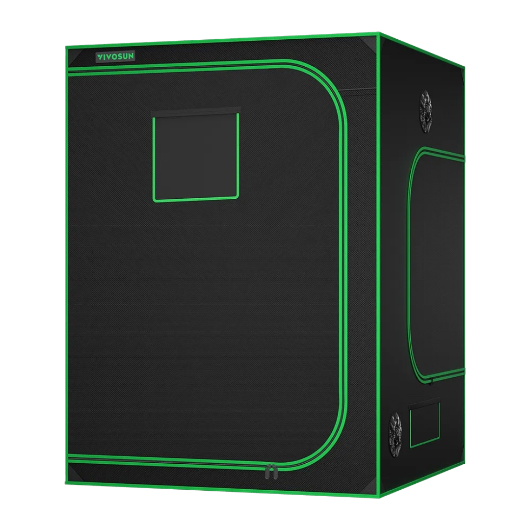 VIVOSUN Grow Tent 5x5 S558, 6-10 Plants Use, 600D Light-proof Oxford, 60″ x 60″ x 80″, For Indoor Plants Growing