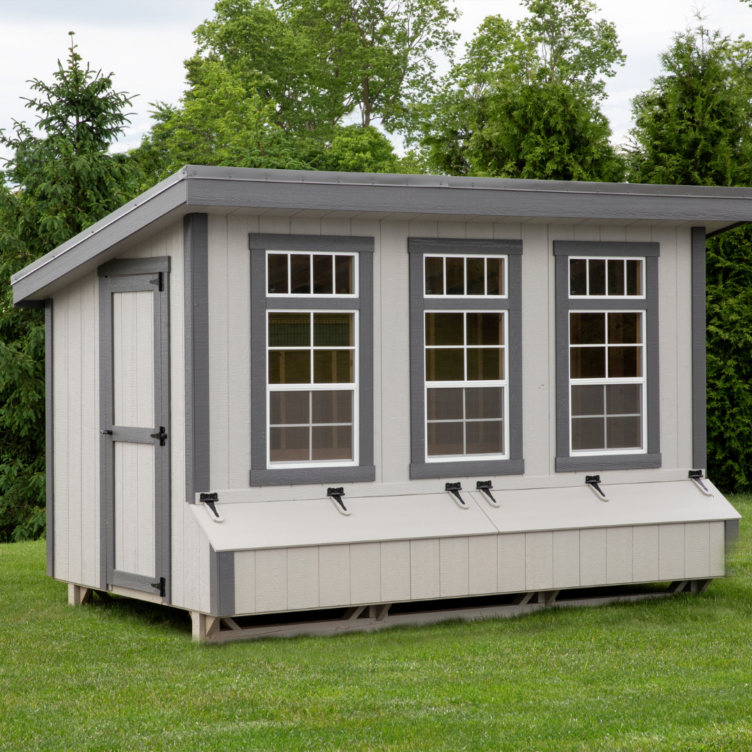 Bird-in-Hand 7×12 Lean-To Chicken Coop