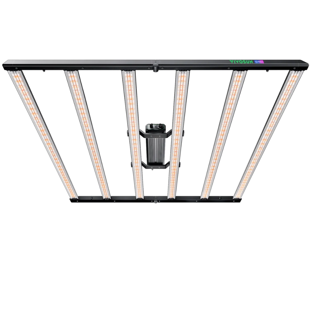 Vivosun LumaLight 750W LED Grow Light, Full Spectrum Indoor Plant Light with Deep Canopy Penetration, 5x5ft Coverage, GrowHub Compatible