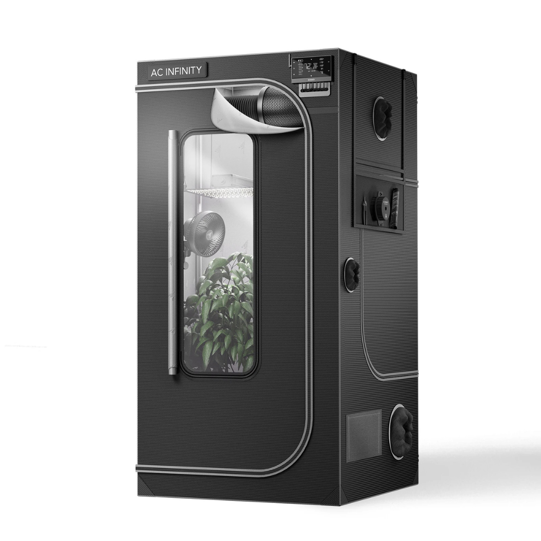 AC Infinity CLOUDLAB 733, Advance Grow Tent 3x3, Thickest Poles and Canvas 36" x 36" x 72"