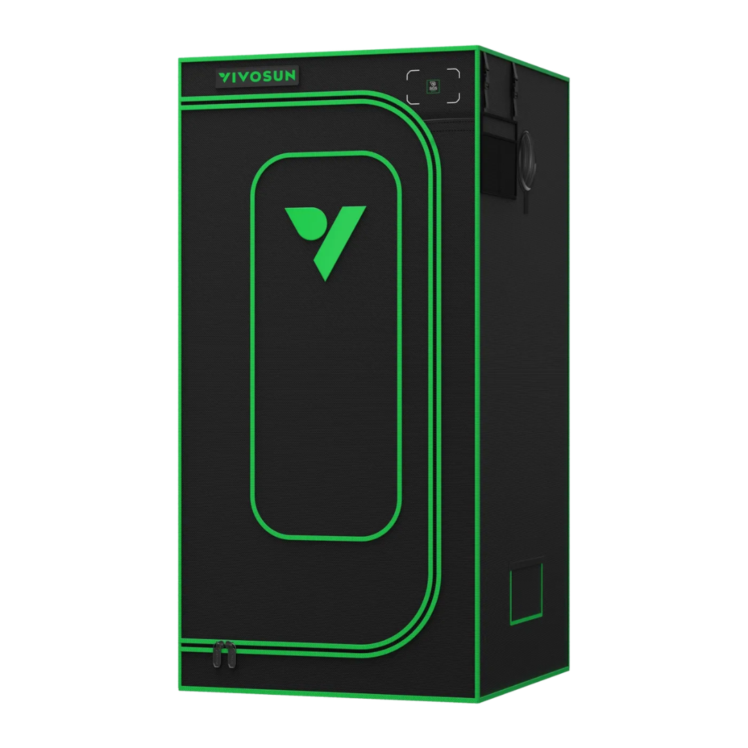 Vivosun Grow Tent Pro 2.7x2.7 P276, 1-2 Plants Use, Large Front Window, 32″ x 32″ x 63″, For Indoor Plants Growing