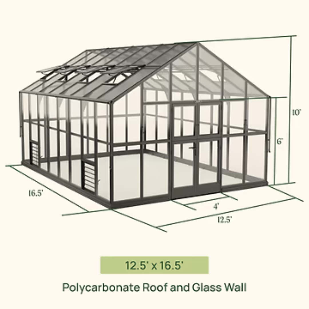 Vego Grand Victorian Greenhouse - 12.5ft Wide