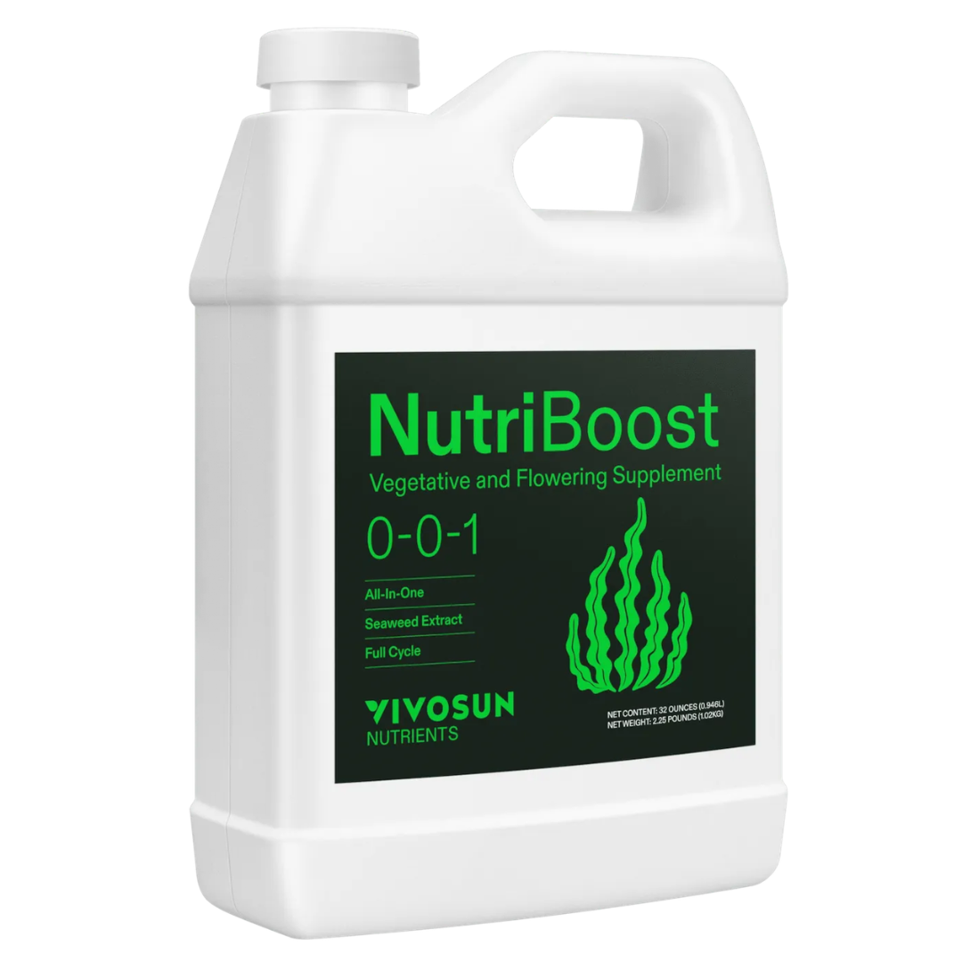 Vivosun NutriBoost (0-0-1), All-Purpose Liquid Fertilizer for All Growing Stages, 32 Ounces/1 Quart
