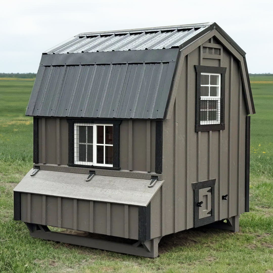Bird-in-Hand 6×6 Dutch Chicken Coop