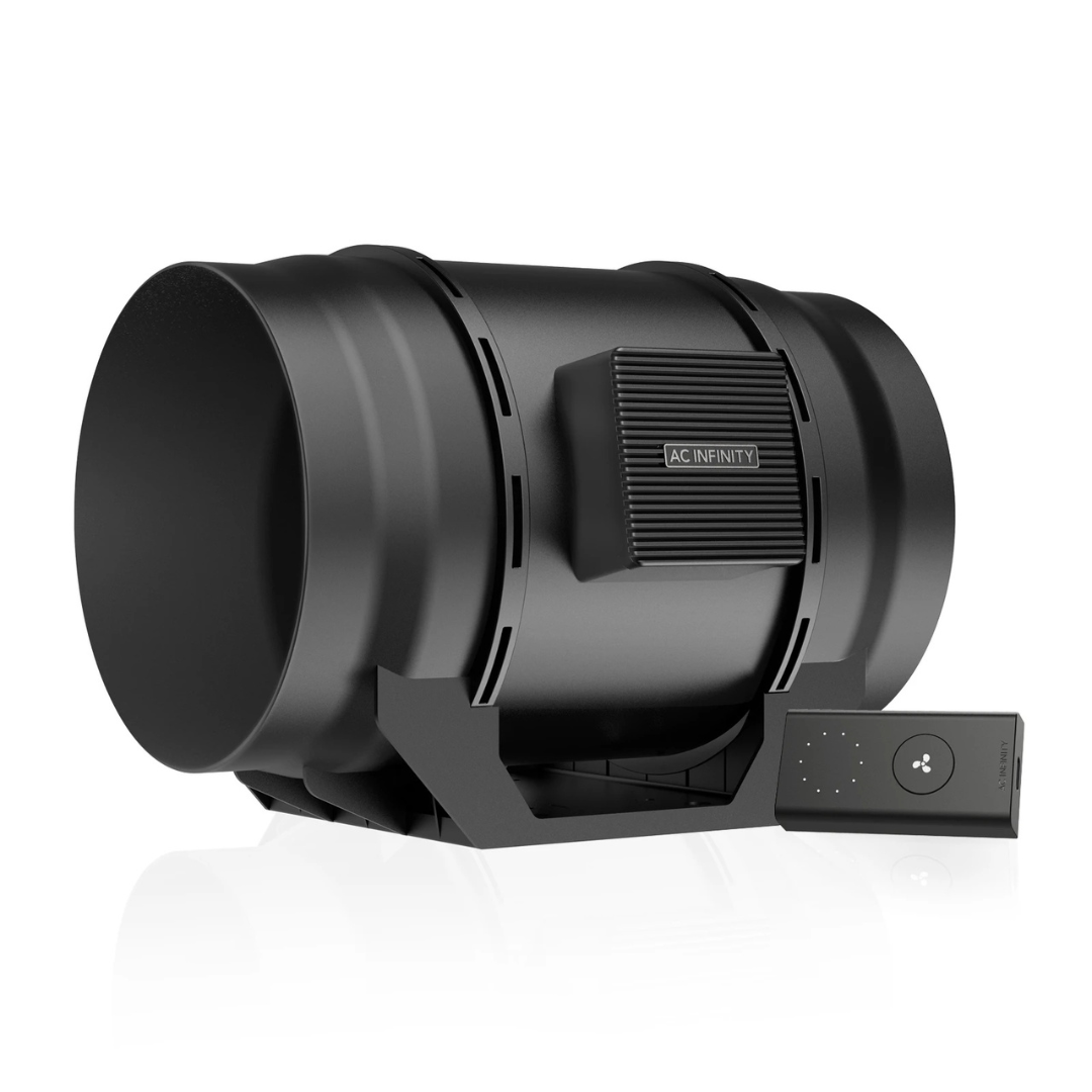 AC Infinity CLOUDLINE A8, Quiet Inline Fan 8" with Speed Controller