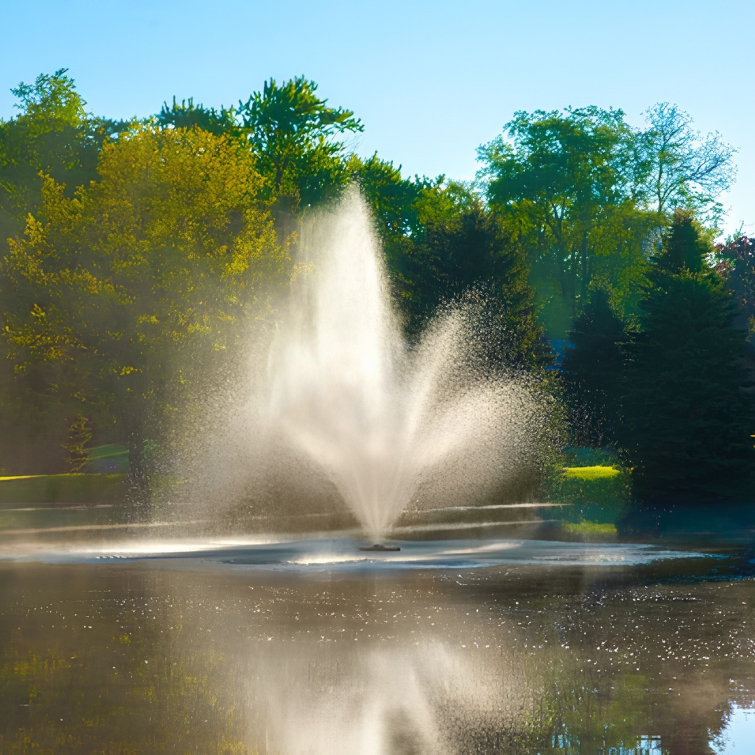 Scott Aerator Cambridge Fountain For Small, Residential Ponds ½ hp 115 volts