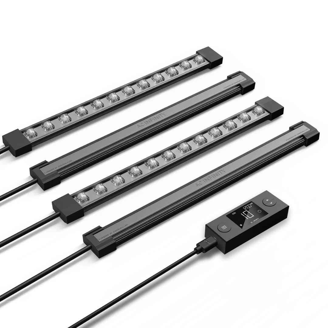 AC Infinity IONBEAM S11, Supplemental Grow Light Bars 11", Full Spectrum LED