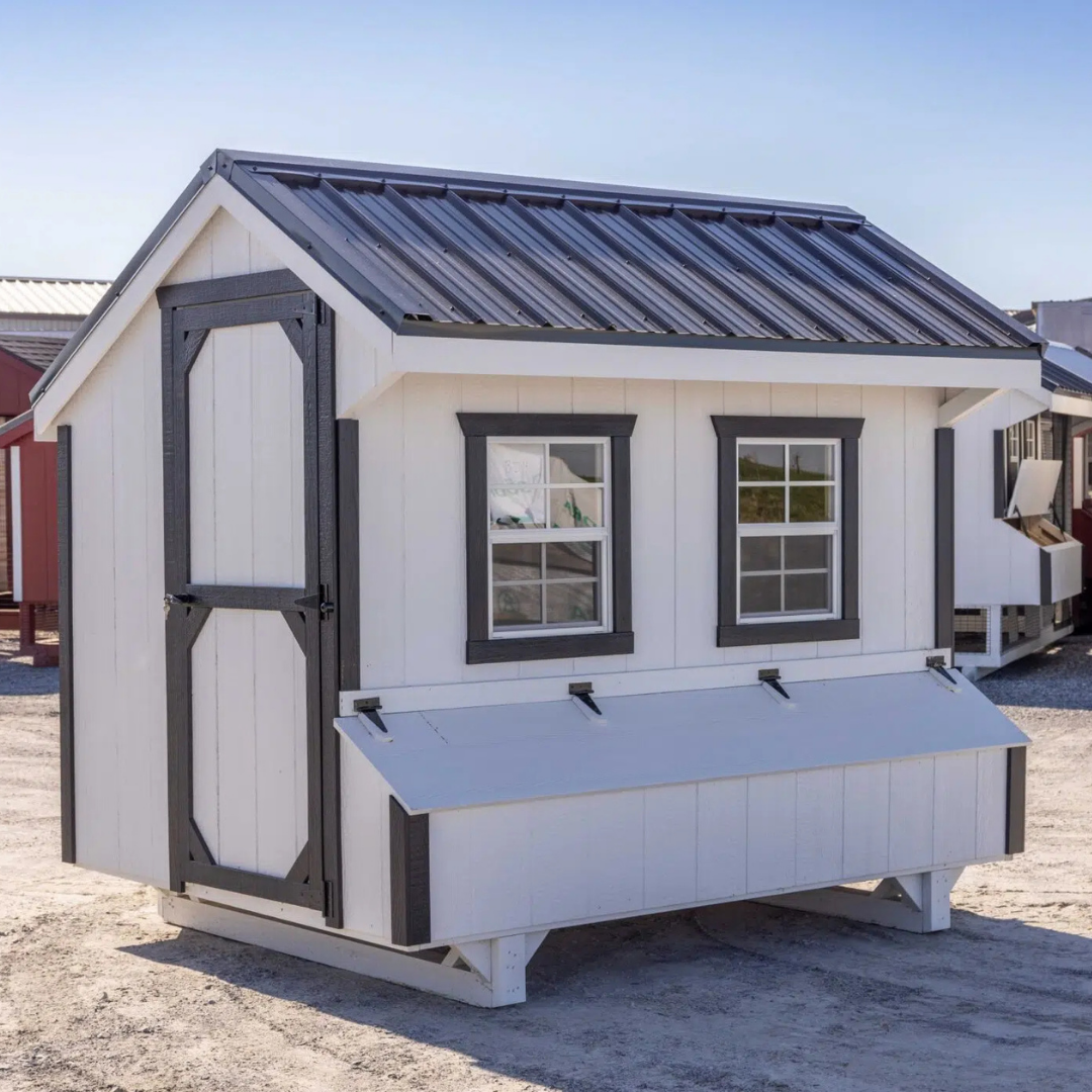 Bird-in-Hand 5×8 Quaker Chicken Coop