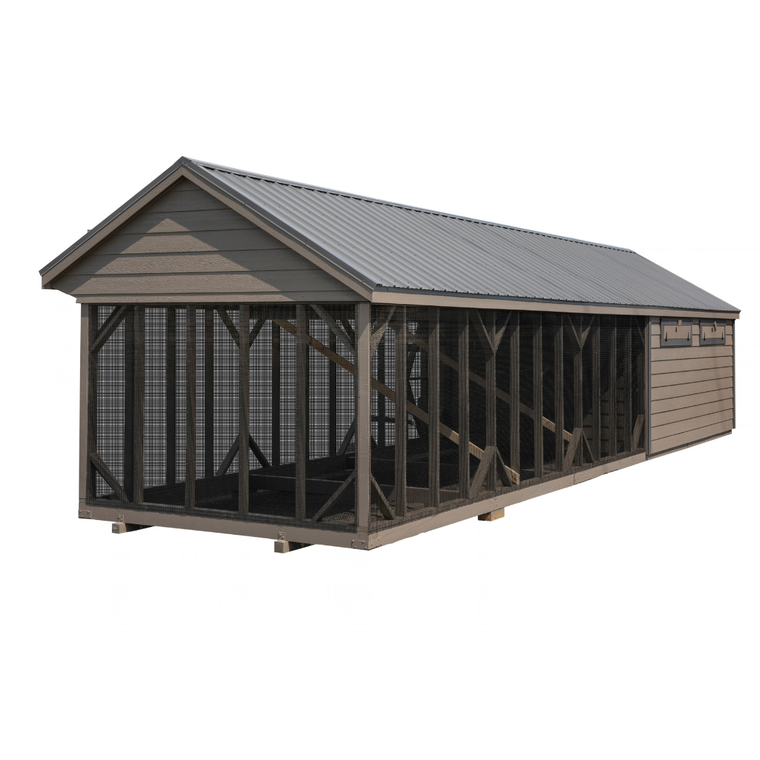 Bird in Hand 10×40 Quaker Combination Chicken Coop
