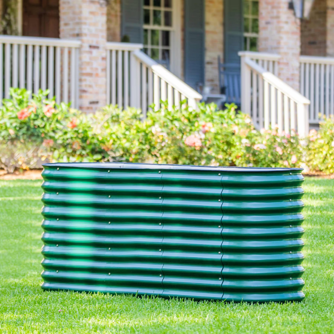 Vego 32" Extra Tall 6 In 1 Medium Modular Metal Raised Garden Bed Kit