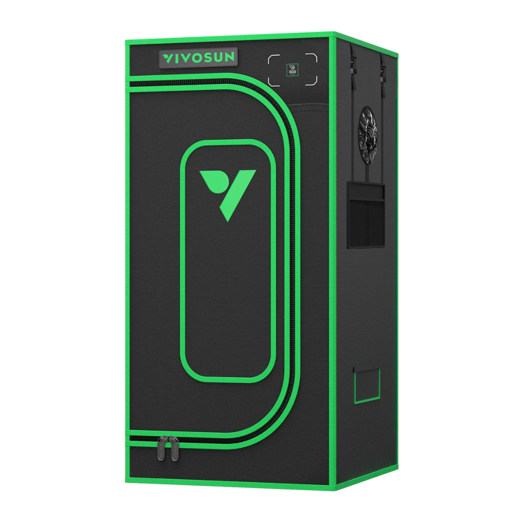 Vivosun Grow Tent Pro 2x2 P224, 1-2 Plants Use, Large Front Window, 24″ x 24″ x 48″, For Indoor Plants Growing
