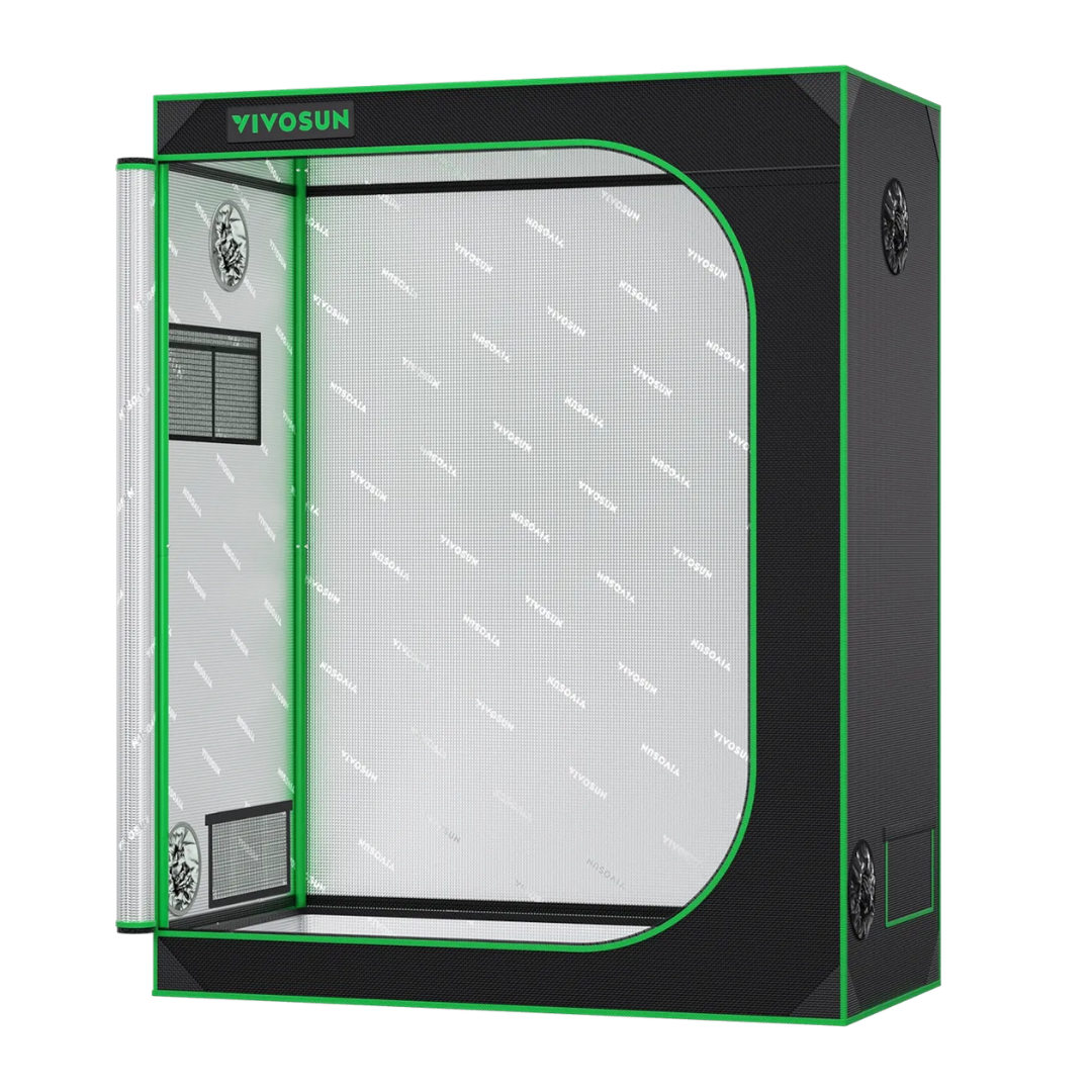 Vivosun Grow Tent 2x4 S425, 2-4 Plants Use, 600D Light-proof Oxford, 24″ x 48″ x 60″, For Indoor Plants Growing