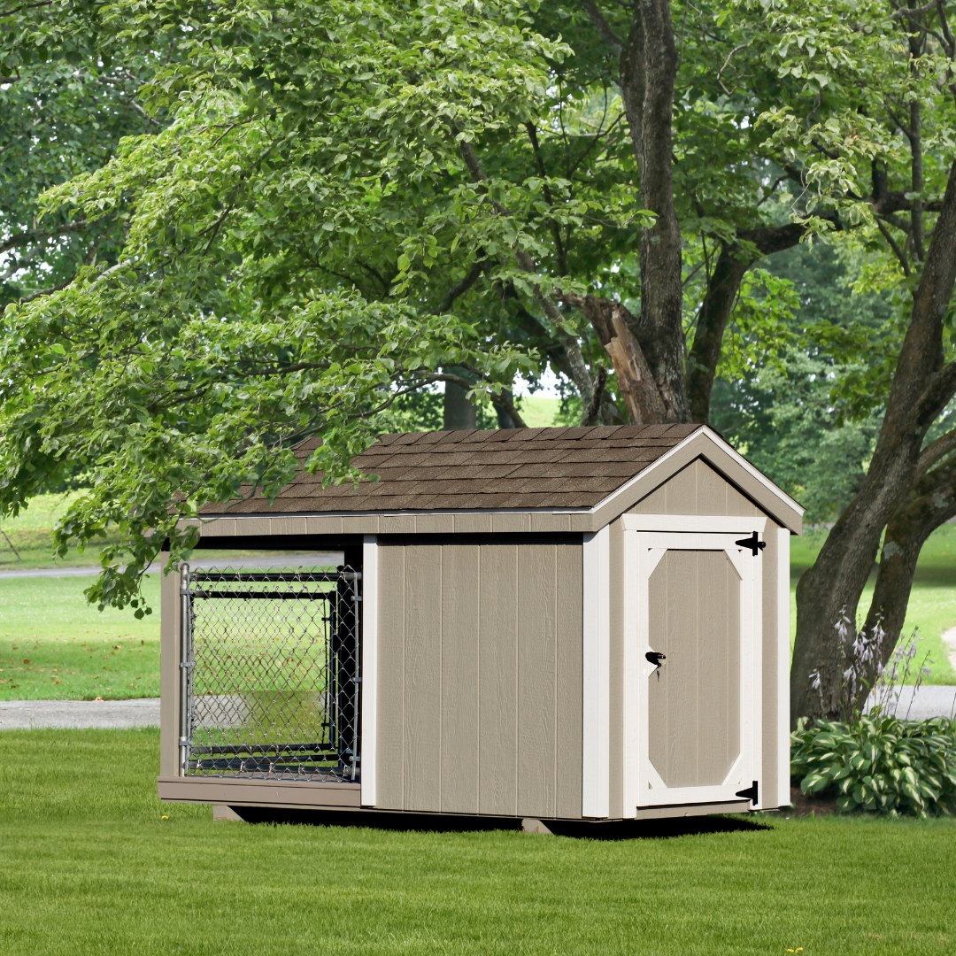 Bind in hand 4×8 Single Dog Kennel