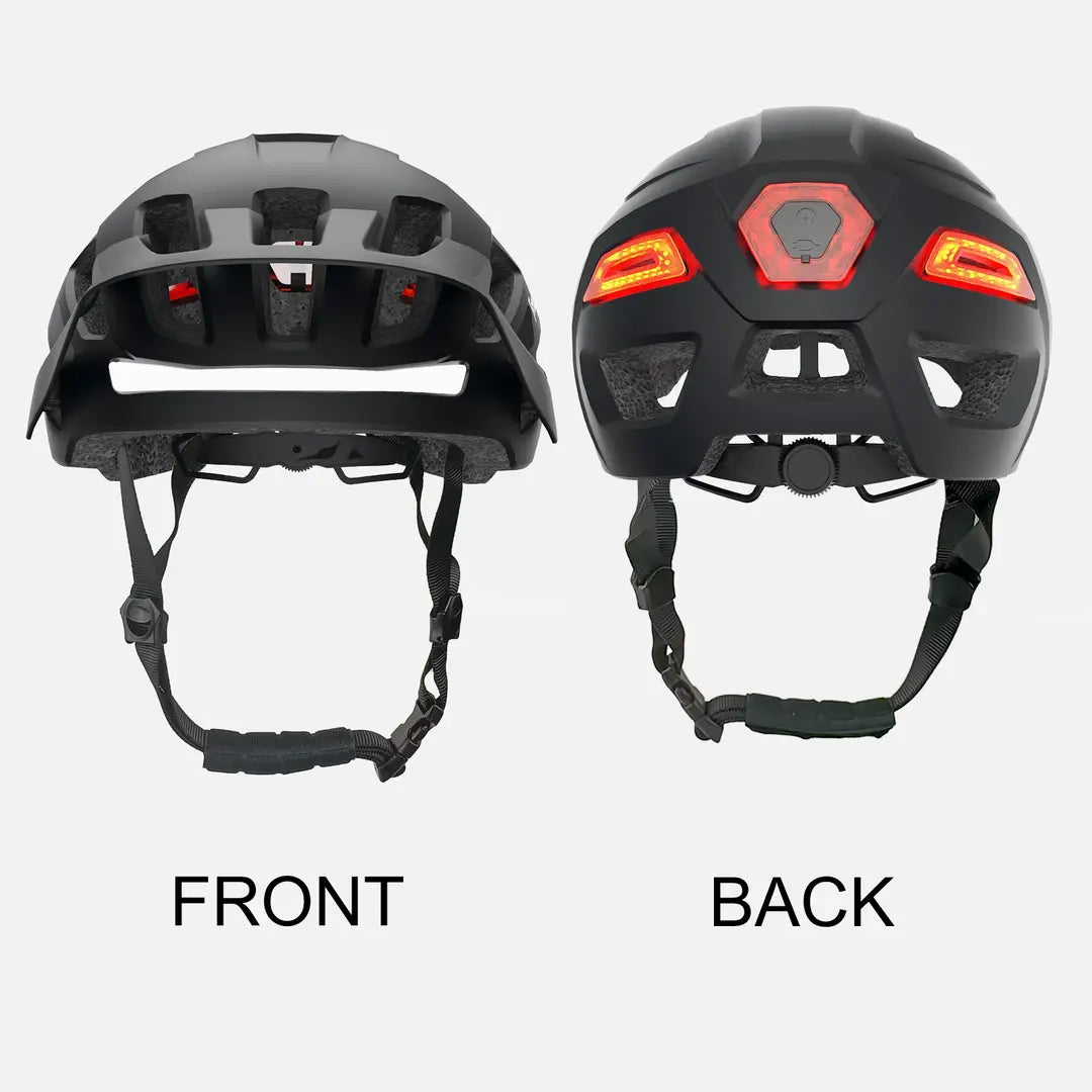 Freego Smart Bike Helmet with LED Signals & Remote Control for Adults