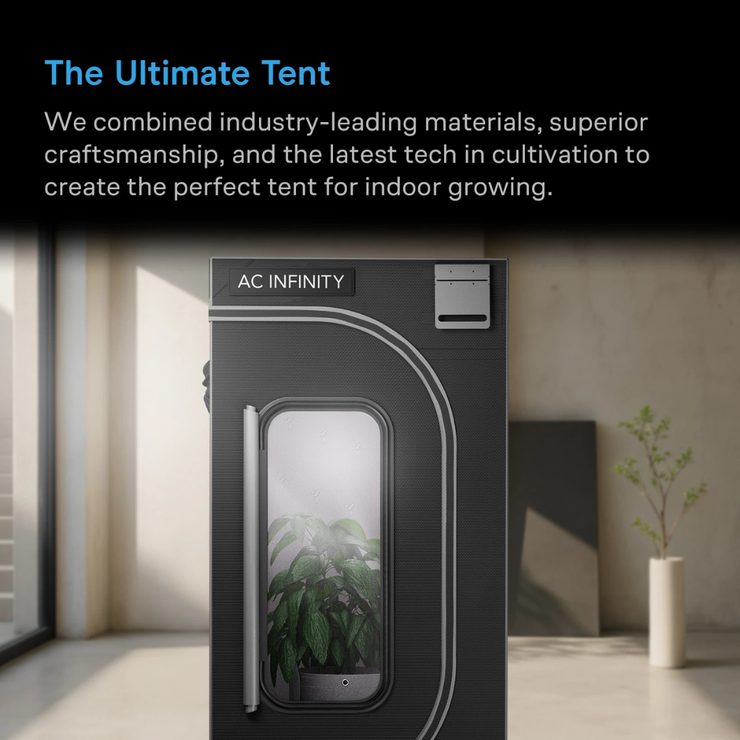 AC Infinity CLOUDLAB 894, Advance Grow Tent 8x4, Thickest Poles and Canvas 96" x 48" x 80"