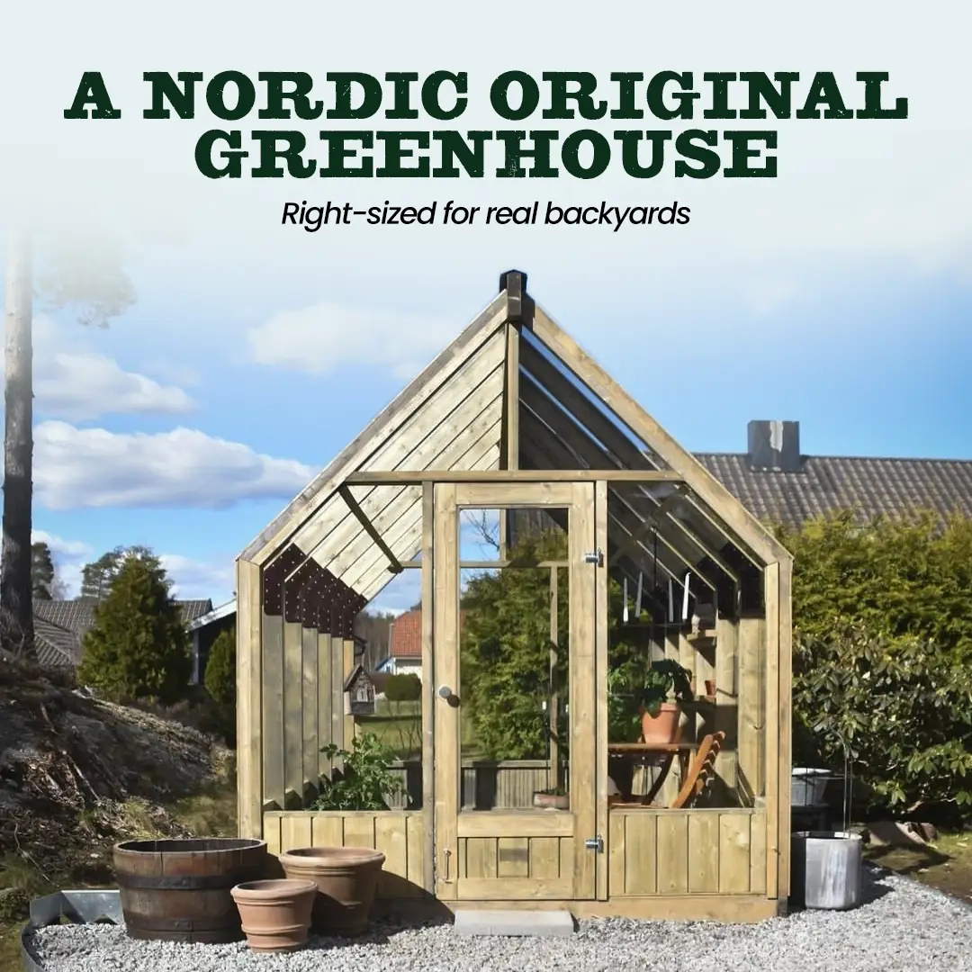 YourGreenhouses Nordwood Arrow Greenhouse
