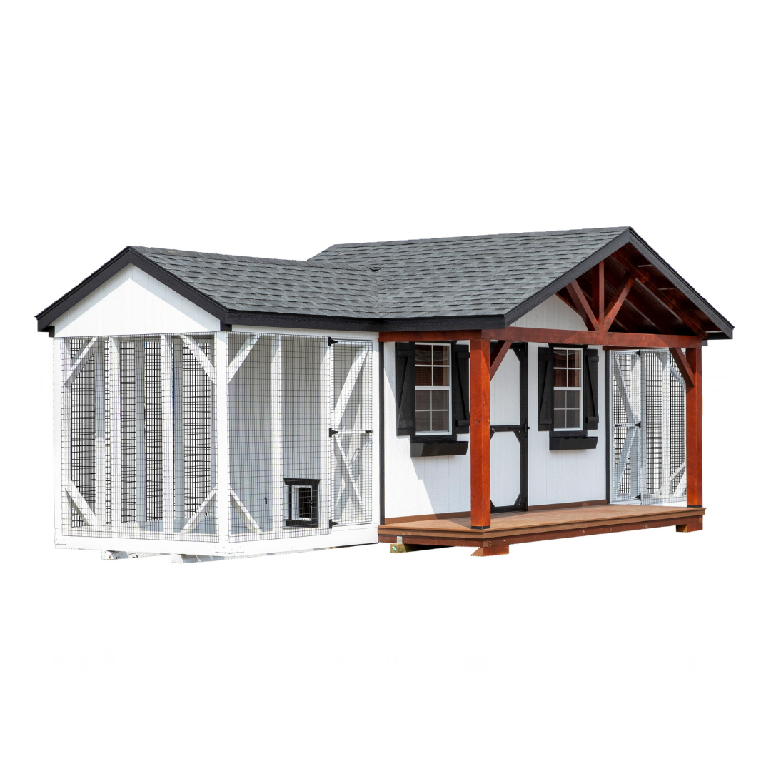 Bird in Hand 11×28 A-Frame Combination Chicken Coop