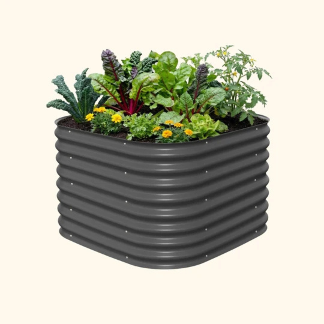 Vego 26" Tall 4 In 1 Small Modular Metal Raised Garden Bed Kit