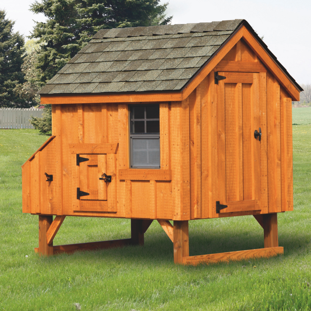 Bird-in-Hand 4×4 A-Frame Chicken Coop