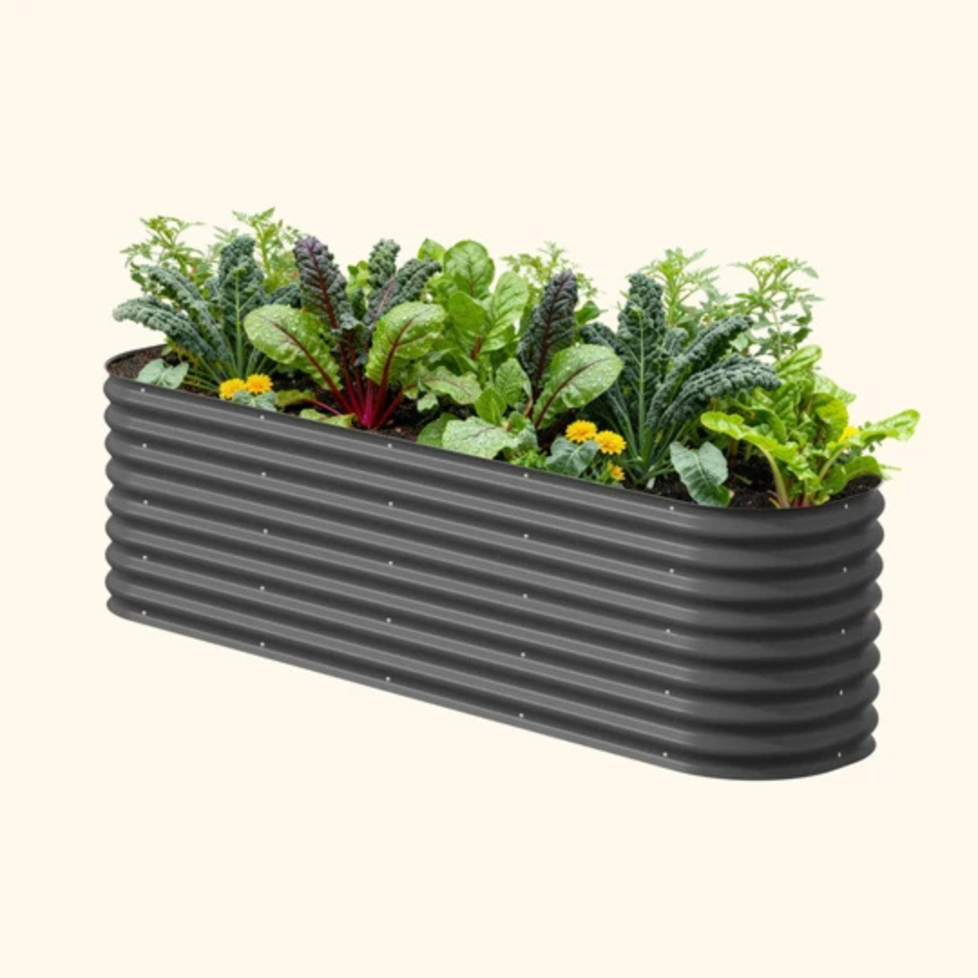 Vego 26" Tall 9 In 1 Large Modular Metal Raised Garden Bed Kit