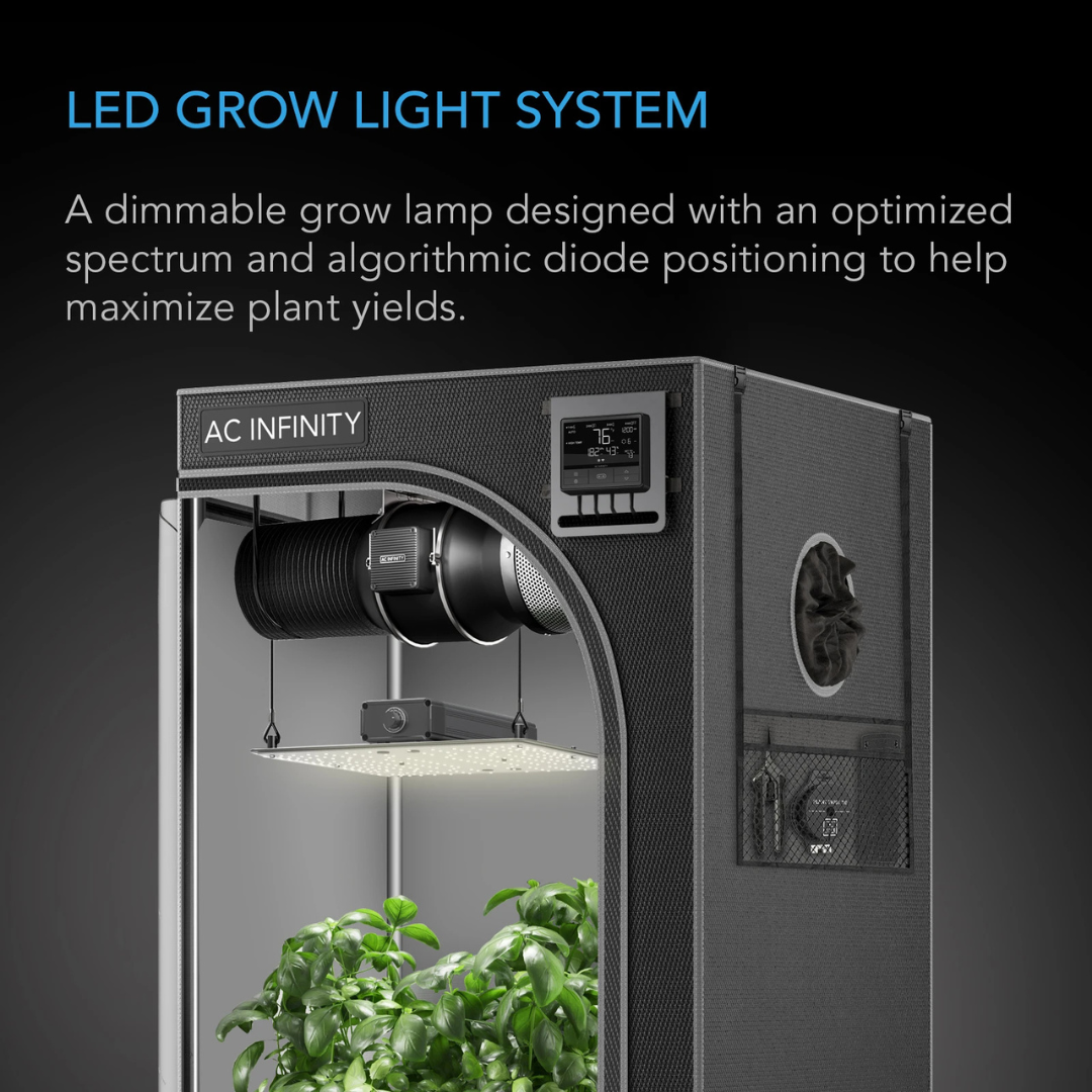 AC Infinity IONBOARD S44, Grow Light Board 430W, Full Spectrum LED 4x4 Coverage