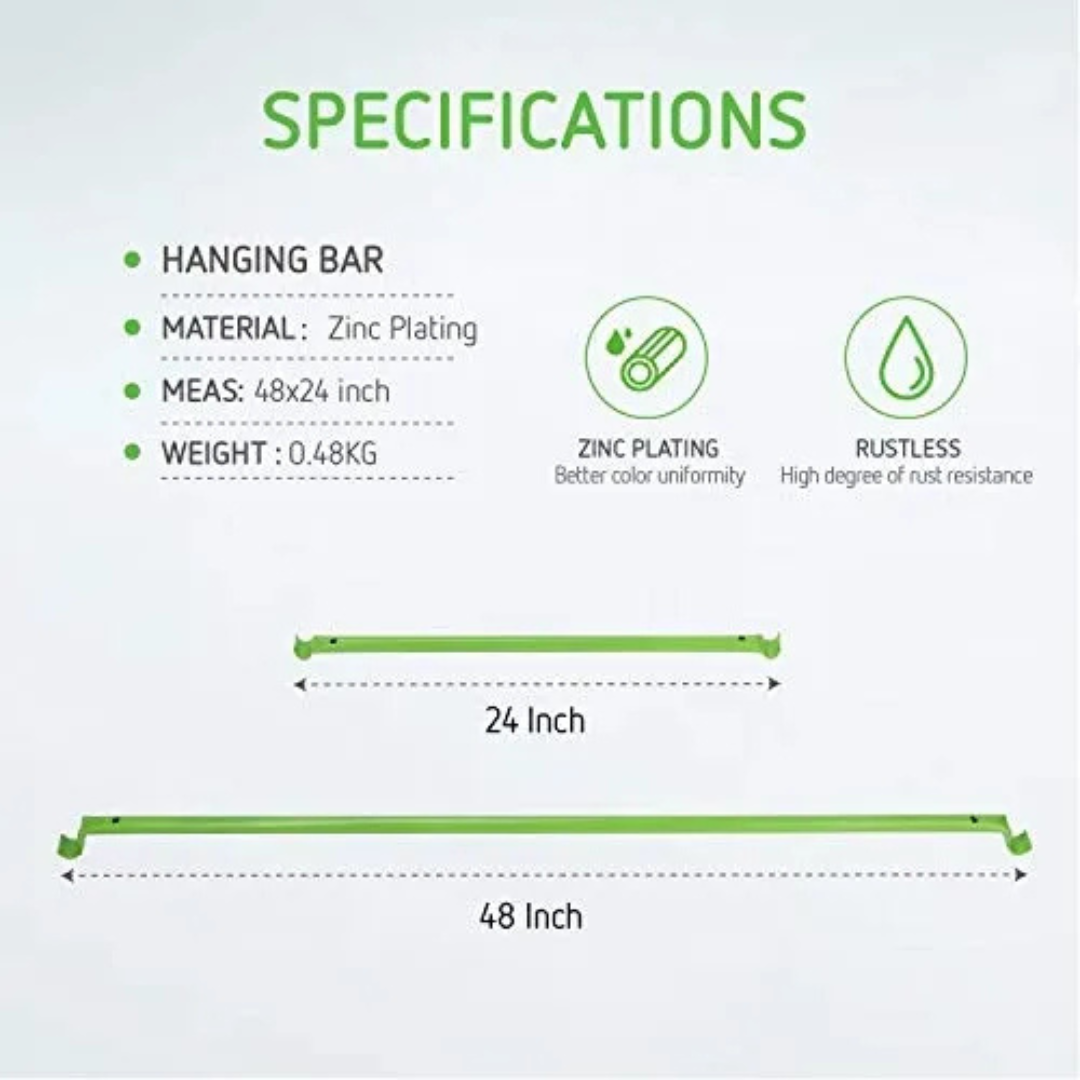Vivosun Grow Tent Support Pole Hanging Bar for Grow Tent
