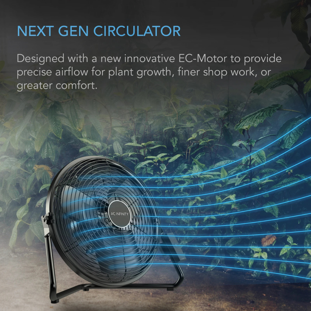 AC Infinity CLOUDLIFT S14, Floor Wall Fan 14" with Wireless Controller
