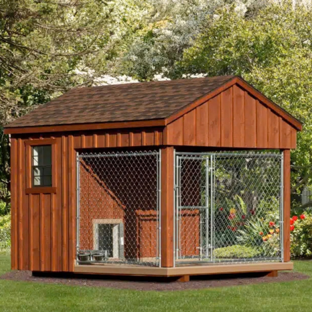 Bird in Hand 8×10 Single Dog Kennel