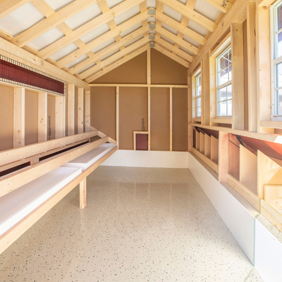 Bird in Hand 10×32 Quaker Combination Chicken Coop