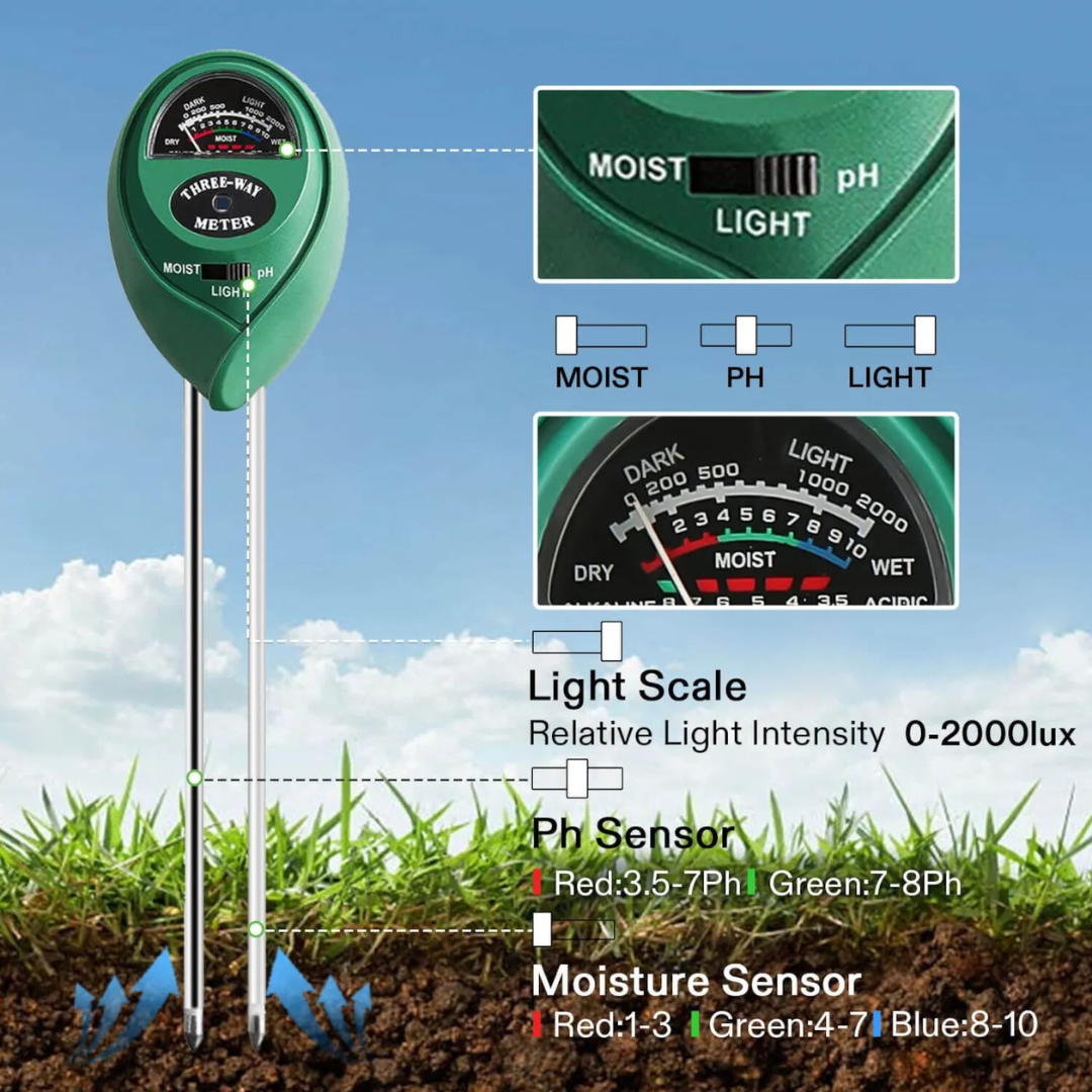 Vivosun 3-in-1 Soil Tester