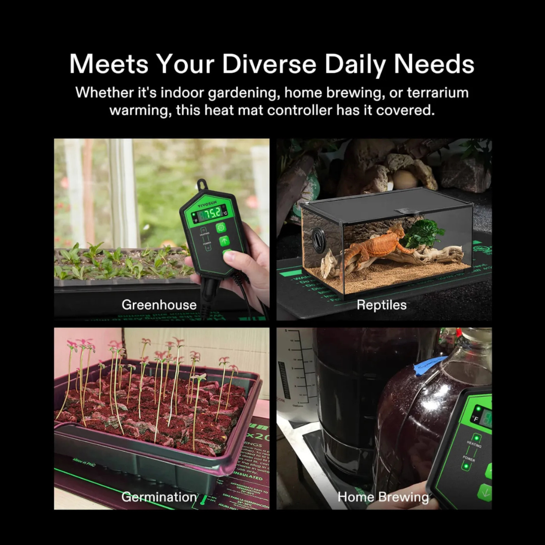 Vivosun Seedling Heat Mat Thermostat