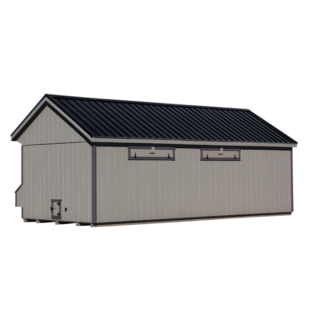 Bird-in-Hand 10×24 Quaker Chicken Coop