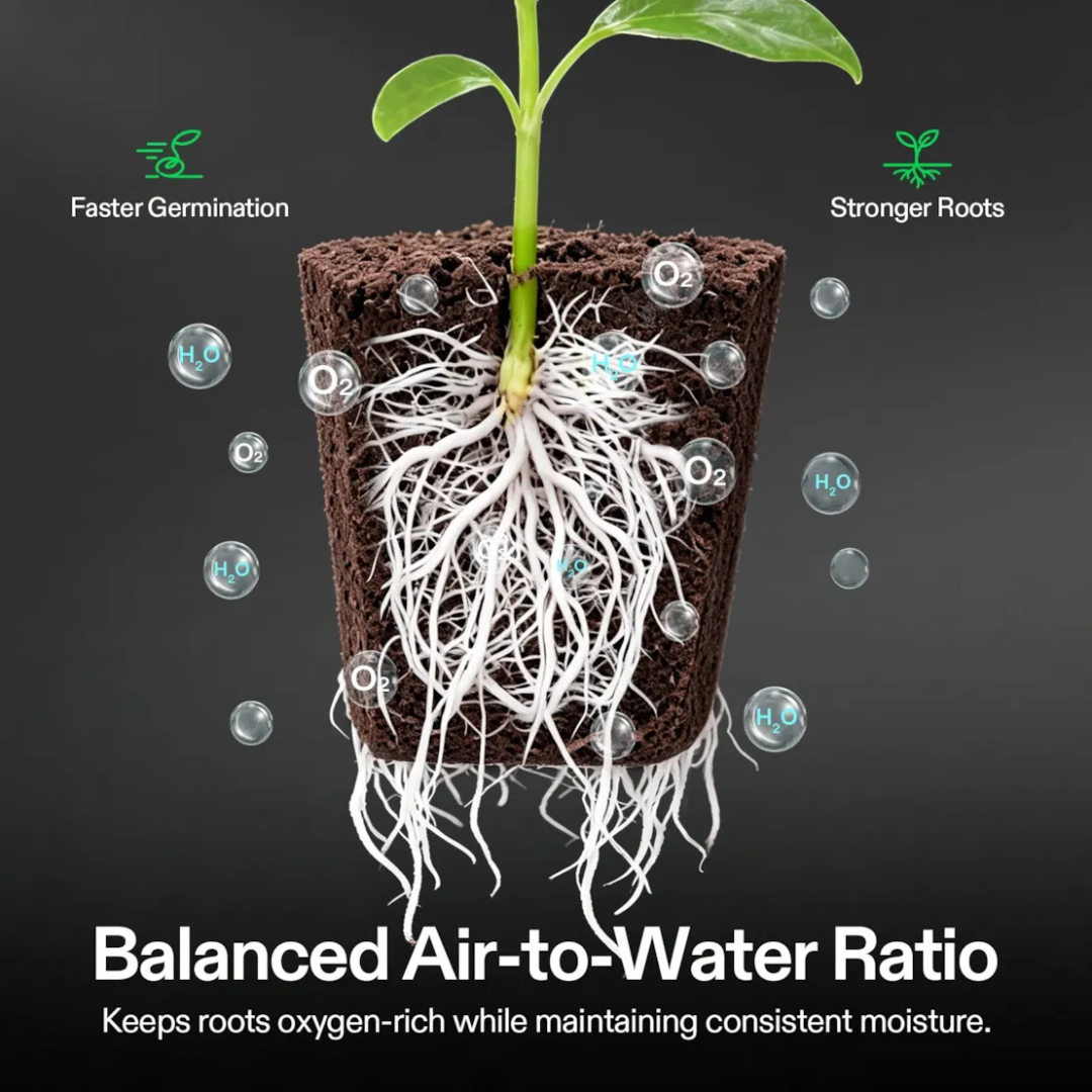 Vivosun Seed Rooter, Plant Starter Plugs, Support Robust Roots for Seedlings and Cuttings, 40 Cubes, Designed for VSeed Smart Box & Seed Starter Trays